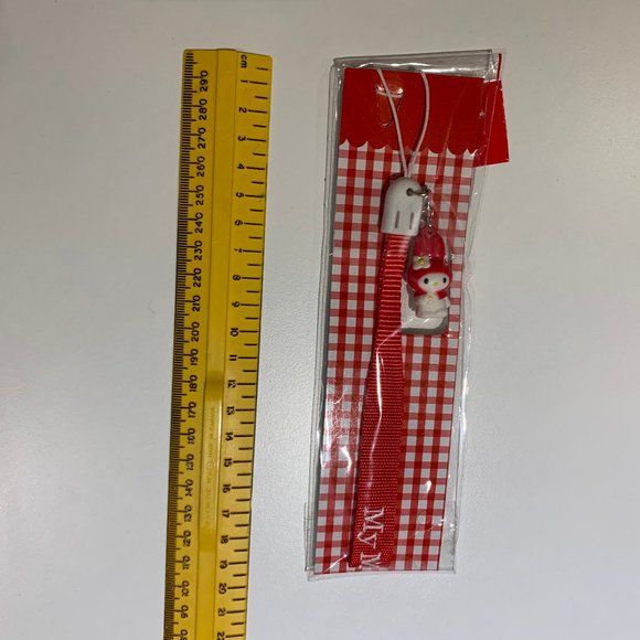1997 Vintage My Melody Hello Kitty Cell Phone strap - Picture 1 of 6